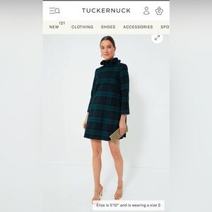 TUCKERNUCK
Blackwatch Plaid Daphne Dress